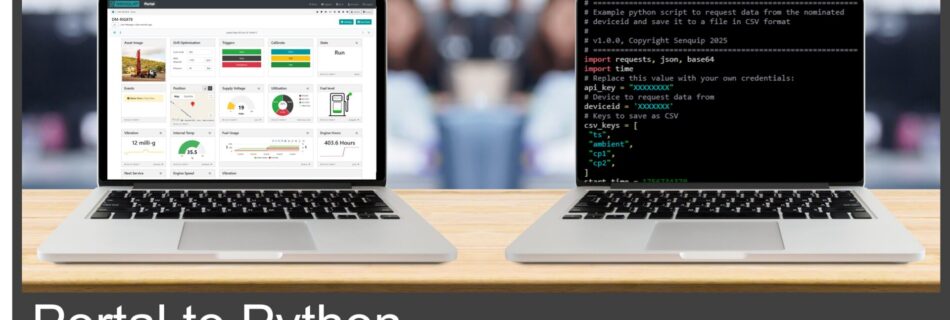 Extract data from the Senquip Portal with Python