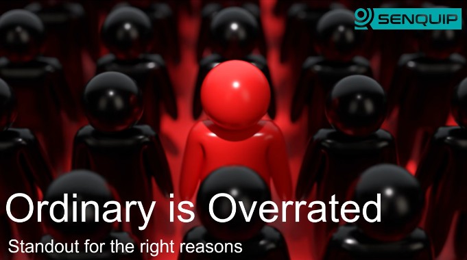 Senquip standing out in the crowd