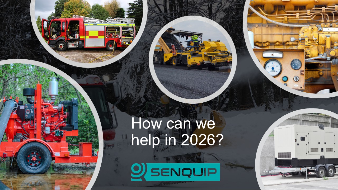 Senquip devices used in different diesel machines