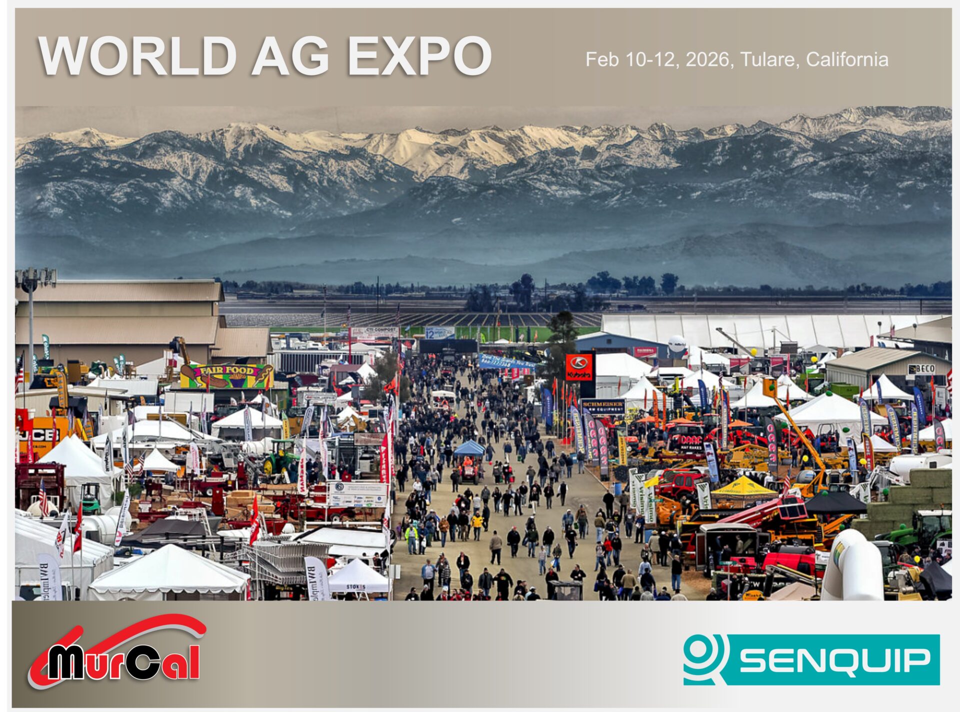 Senquip at the World Ag Expo
