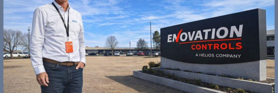 Norman from Senquip at Enovation Controls in Tulsa