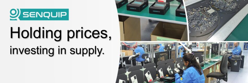 Senquip devices being manufactured