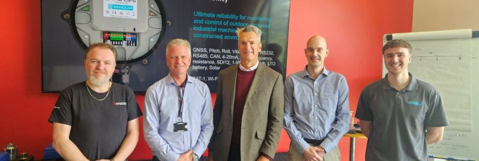 Senquip CEO, Norman and the team at Hydrotechnik UK