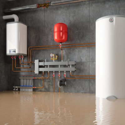 Flooded basement