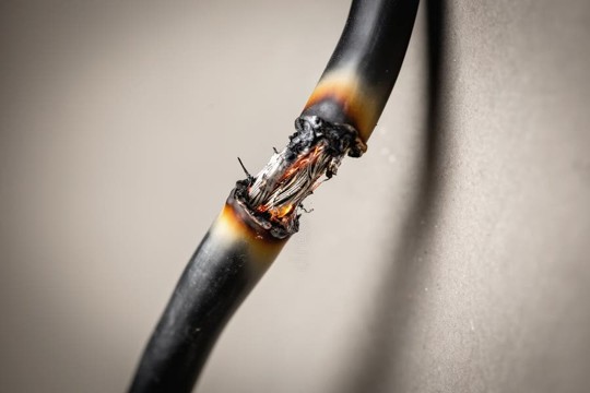 Metted wire