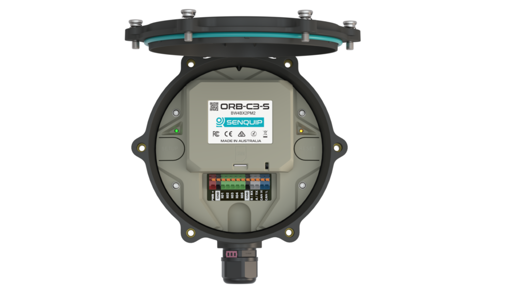 ORB-C3 with lid open