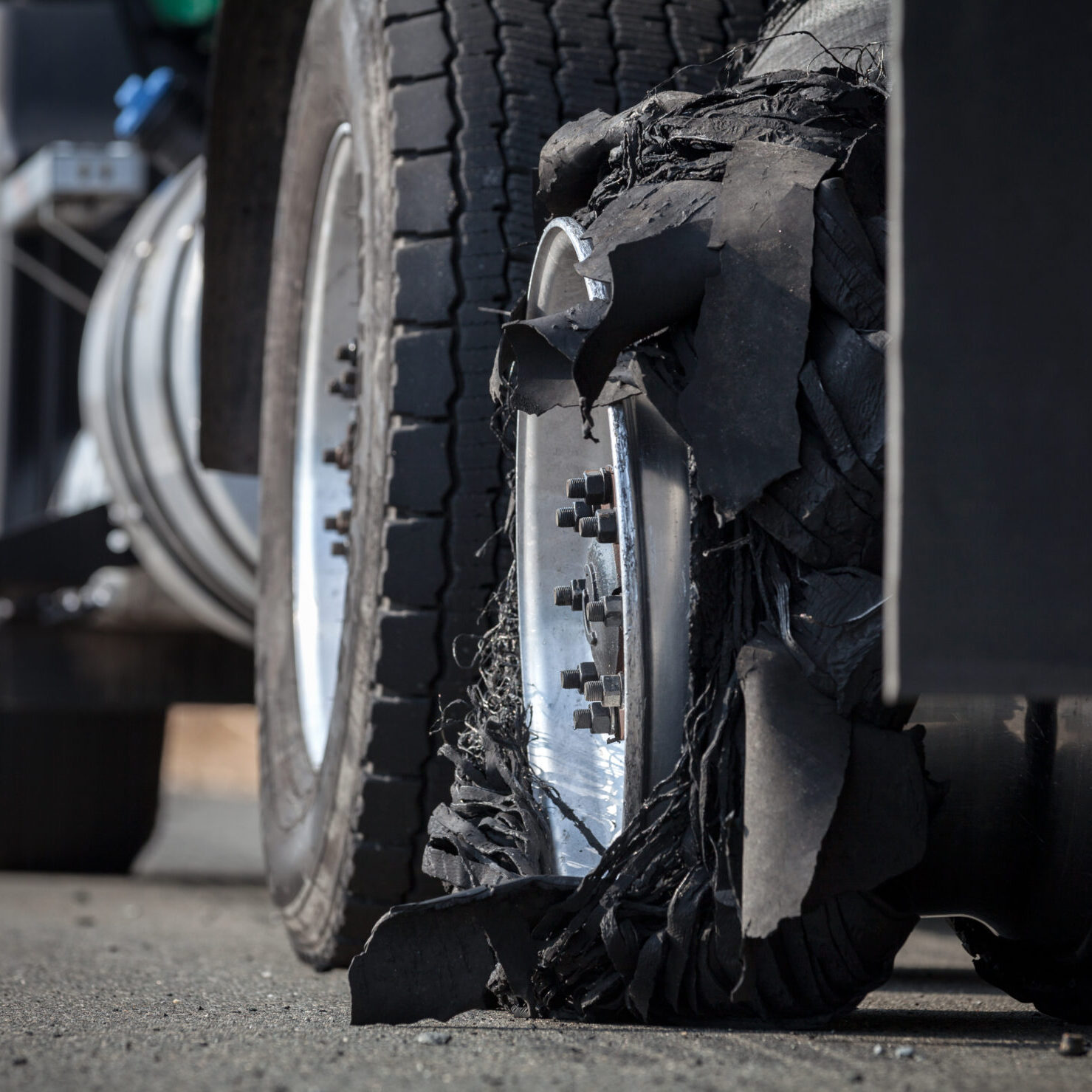 Tyre blowout