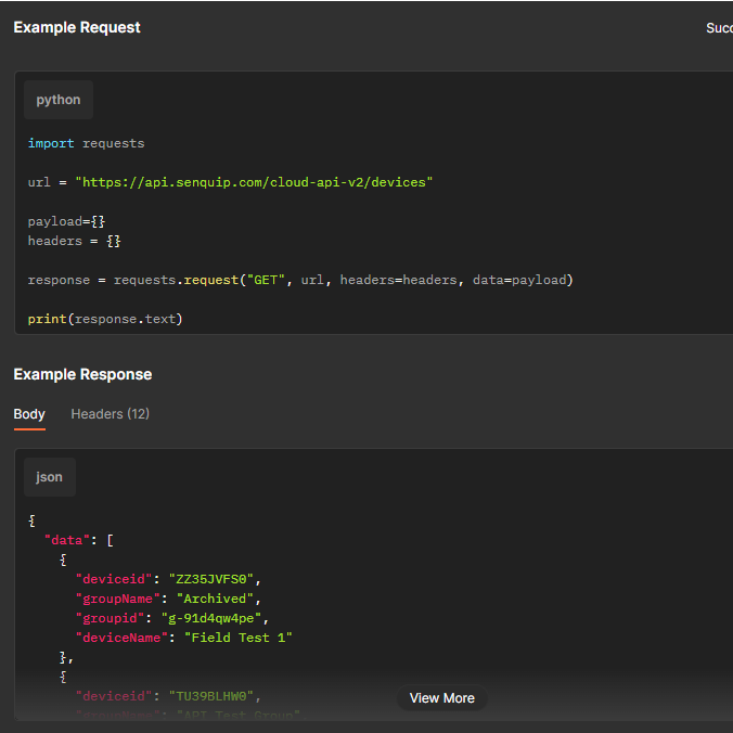 Portal - cloud API