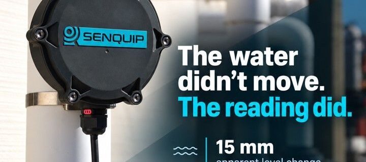 Senquip monitoring water tank